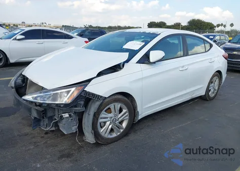 2019 Hyundai Elantra Sel z USA, uszkodzony, nr VIN 5NPD84LF8KH439907